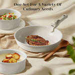 Sweetcrispy Ceramic Non-Stick Cookware Set