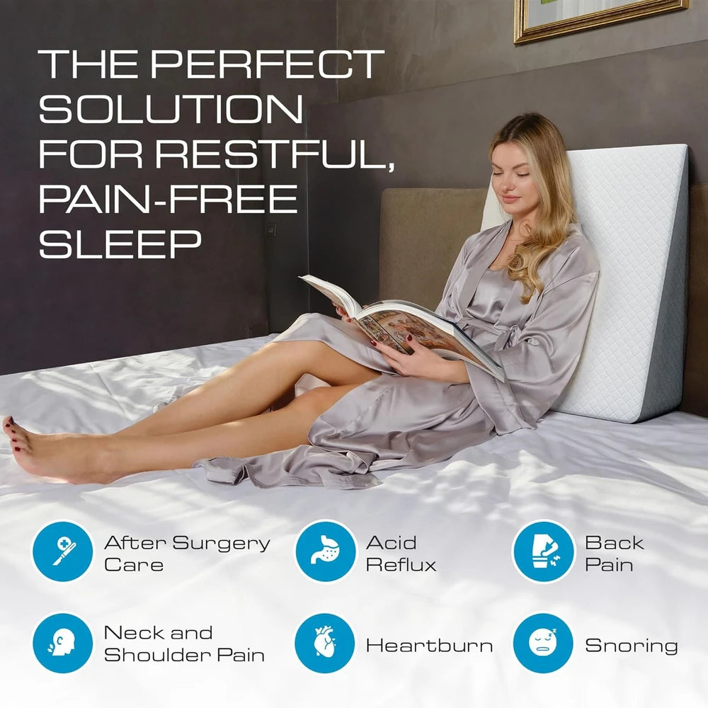Kolbs Bed Wedge Pillow for Snoring Relief